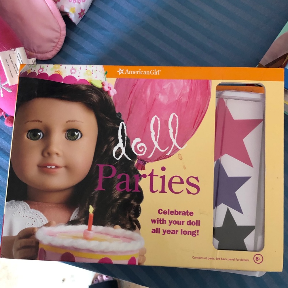 American Girl Doll craft book on party decorations